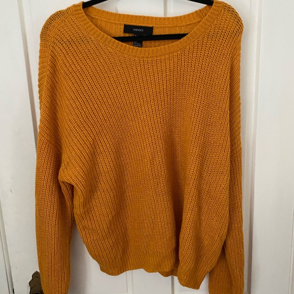 Burnt orange forever 21 sweater - Picture 1 of 3
